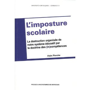 L&rsquo;imposture scolaire