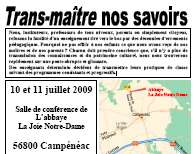 Trans-Maître nos savoirs